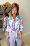 Tempo Paris Front Tie Shirt White