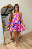 Petal Promises Halter Dress
