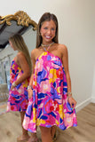 Petal Promises Halter Dress