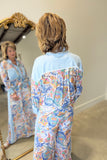 Tempo Paris Paisley Print Blouse Blue