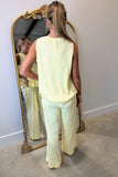 Sunshine Season Pant Set Yellow