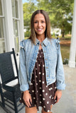 Layered Up Ruffled Denim Jacket