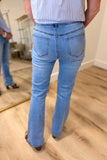Renuar Jean w Chain Detail Blue Wash