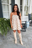 Pie & Polka Dots Tunic Dress Cream
