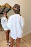 State Mock Neck Sweatshirt