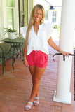 Flutter Me Pretty Top White