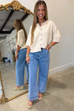 Perfect Match Short Sleeve Sweater Natural