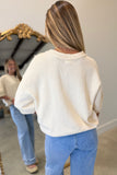 Perfect Match Short Sleeve Sweater Natural