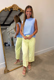 Unexpected Twist Blue Sky Sweater