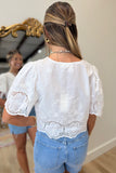 Leaving a Legacy Lacy Top Cream