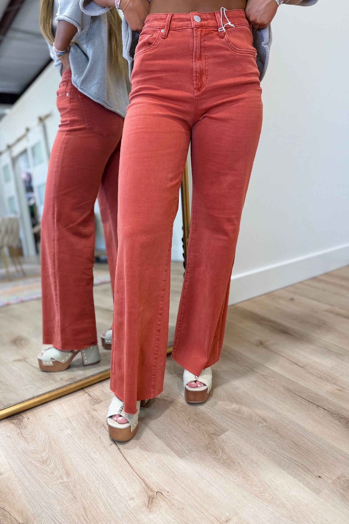 Dear John Fiona Wide Leg Jean Rooibos Tea