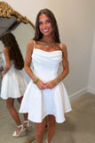 Tying The Knot Strapless Bow Dress White