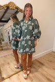 Garden of Love Dress Olive
