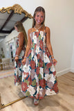Garden Grove Midi Dress Teal