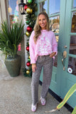 Decked in Bows Sweater Pink
