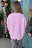 Decked in Bows Sweater Pink