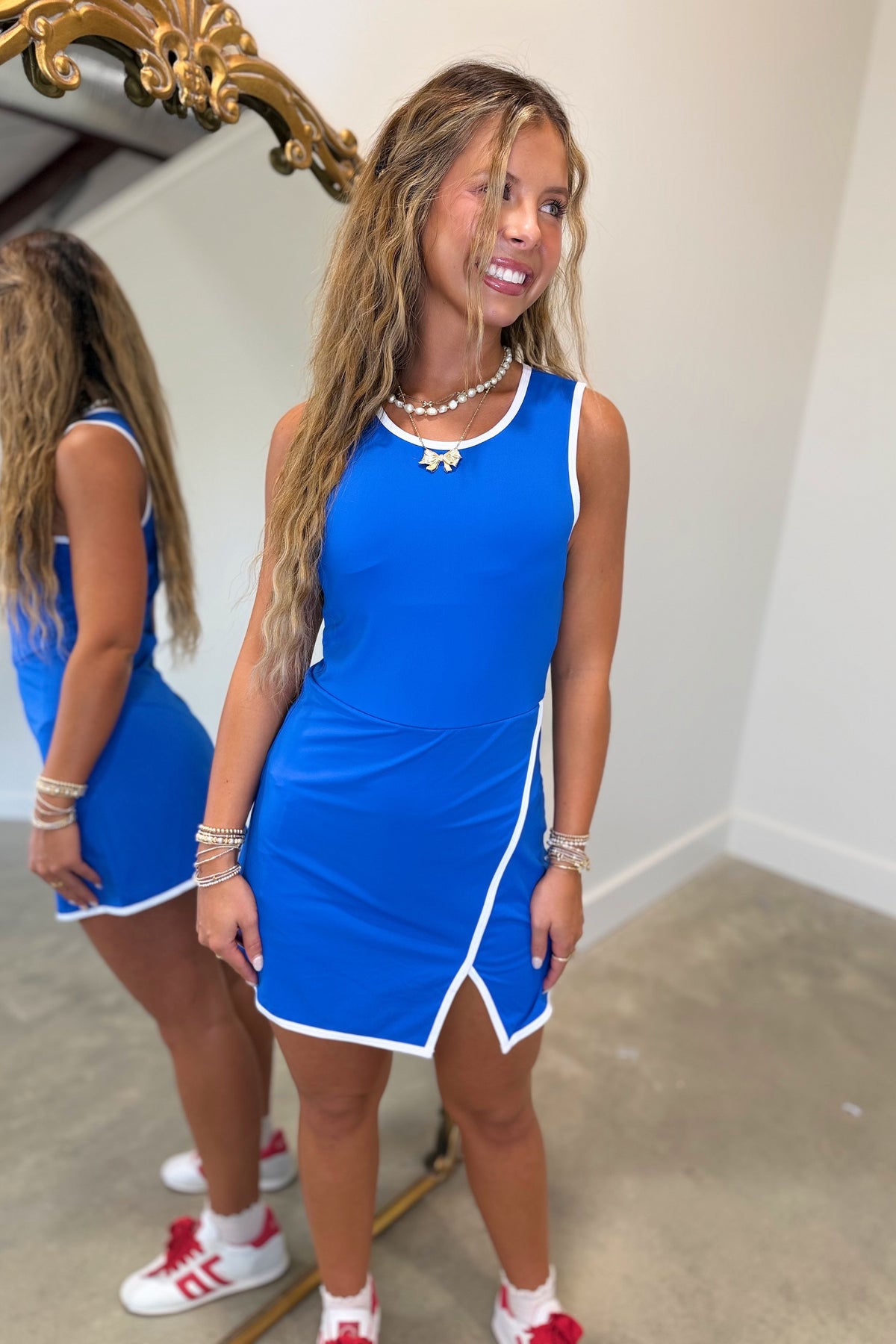 Sculpted Active Dress Deep Indigo