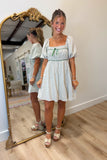 Fall Fest Plaid Dress Green