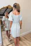 Fall Fest Plaid Dress Green