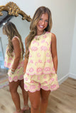 Summer in France Short Set Taupe