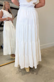 Ocean Side Linen Maxi Skirt