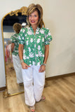 Summer Time Top Green