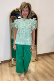 Easy Going Blouse Green