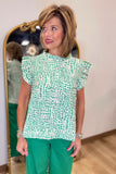 Easy Going Blouse Green