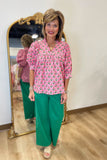 Go To Front Pocket Pants Emerald