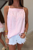 Pastel Dye Cami Top Pink