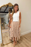 Camille Sweater Vest Cream