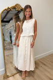 Capri Sands Skirt Set Beige