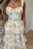 Tea Time Tiered Eyelet Dress