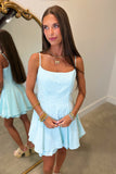 Simple Spring Fit and Flare Dress Mint