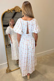 Floral Favorite Stripe Midi Dress
