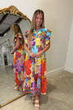 Colors of the Wind Midi Dress