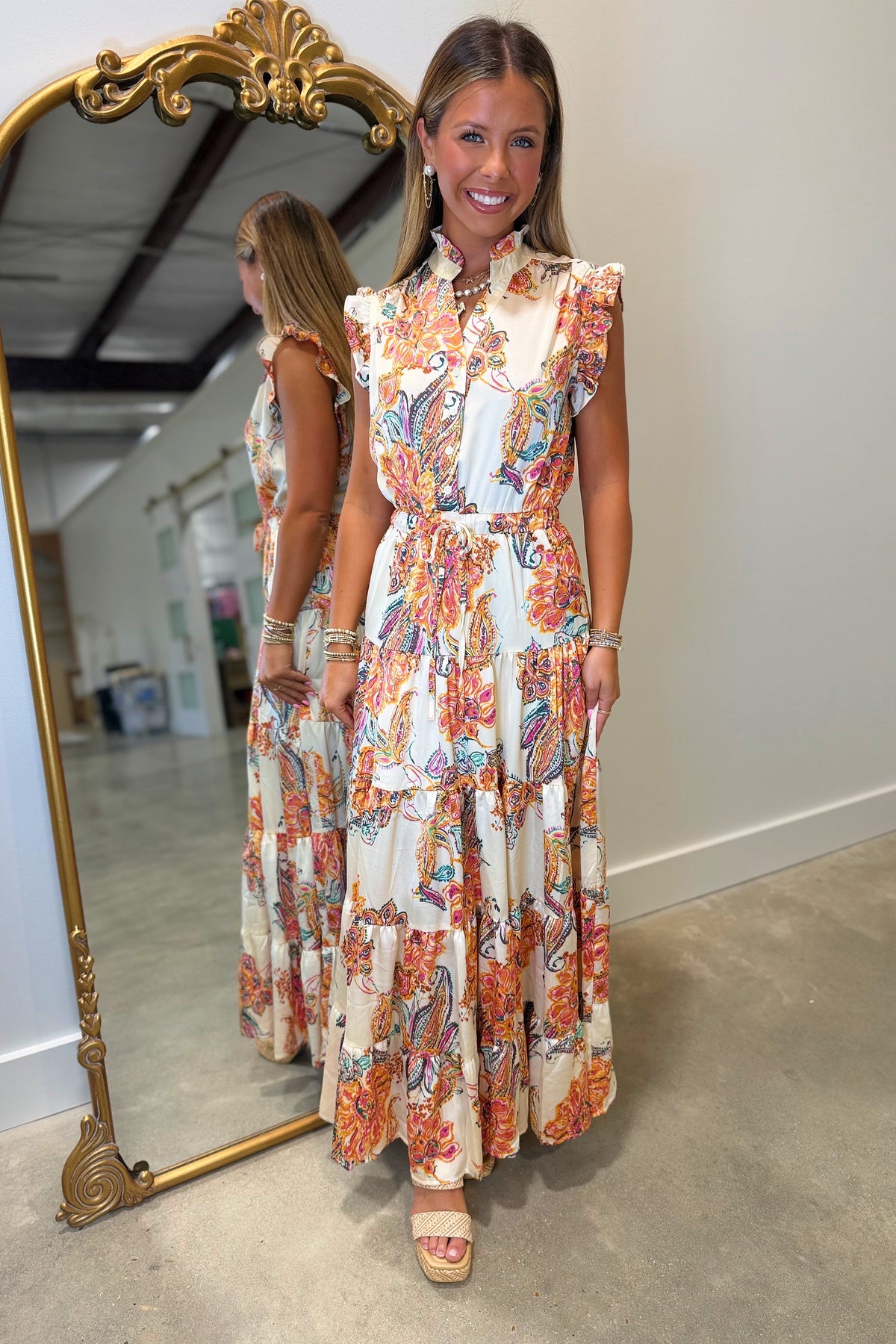 Paisley Pride Maxi Dress