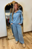 Amelia Ribbed Zip Up Set (new colors)
