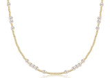 E Newton 15" Hope Unwritten Pearl 4mm Necklace