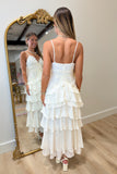 Whimsy Lace Maxi Dress Cream