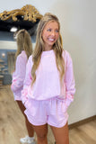 Sydney Mock Net Short Set Pink