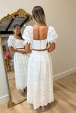 Resort Escapre Skirt Set White