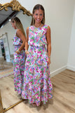 Thira Floral Skirt Set