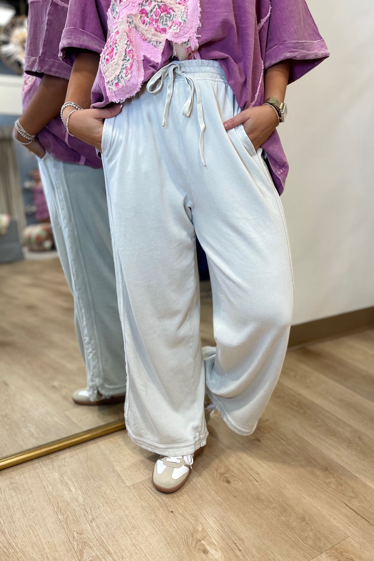 Tyler Knit Pant Ecru