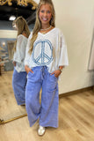 Dreamcatcher Peace Top Off White