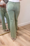Dear John Micah Jean w Waist Tie Olive