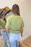 Ongoing Olive Sweater