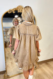 A Moment in Mocha Dress