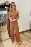 Jumping Into Fall Jumpsuit Hazel