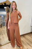 Jumping Into Fall Jumpsuit Hazel